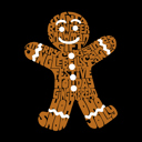  Gingerbread - Men's Word Art T-Shirt