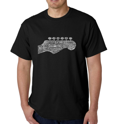 Men's Word Art T-shirt - Guitar Head