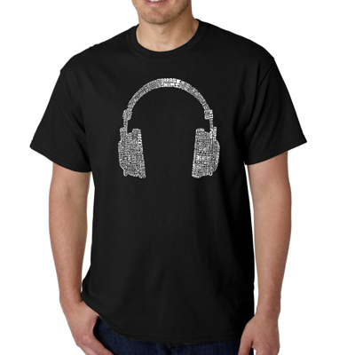 Men's Word Art T-shirt - 63 DIFFERENT GENRES OF MUSIC