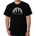 Black XL Men's Word Art T-shirt - Nature Lover