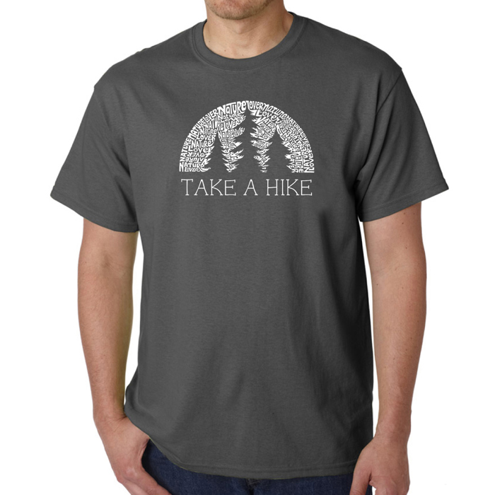 Men's Word Art T-shirt - Nature Lover