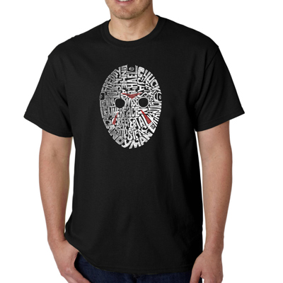 Men's Word Art T-shirt - Slasher Movie Villians
