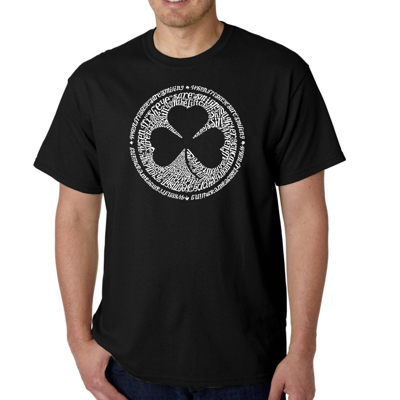 Men's Word Art T-shirt - LYRICS TO WHEN IRISH EYES ARE SMILING