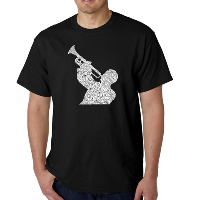 Men's Word Art T-shirt - ALL TIME JAZZ SONGS