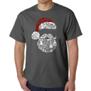  Santa Pics - Mens Word Art T-Shirt