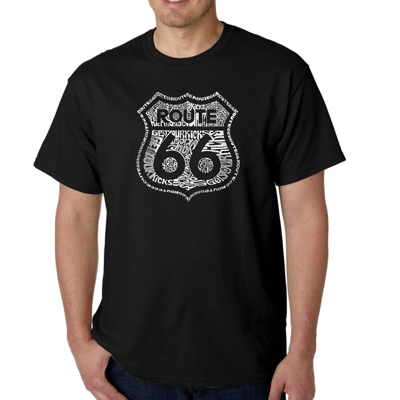 Men's Word Art T-shirt - Get Your Kicks on Route 66