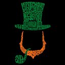  Men's Word Art T-shirt - Leprechaun