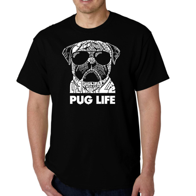 Men's Word Art T-shirt - Pug Life