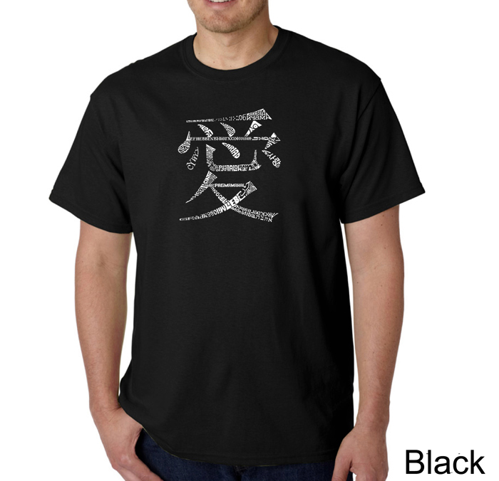 Mens Word Art T-shirt - The Word Love in 44 Languages