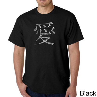 Mens Word Art T-shirt - The Word Love in 44 Languages
