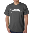  Mens Word Art T-shirt - Marlin - Gone Fishing