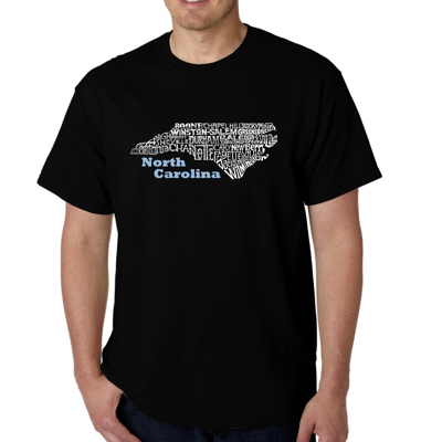 Mens Word Art T-shirt - North Carolina