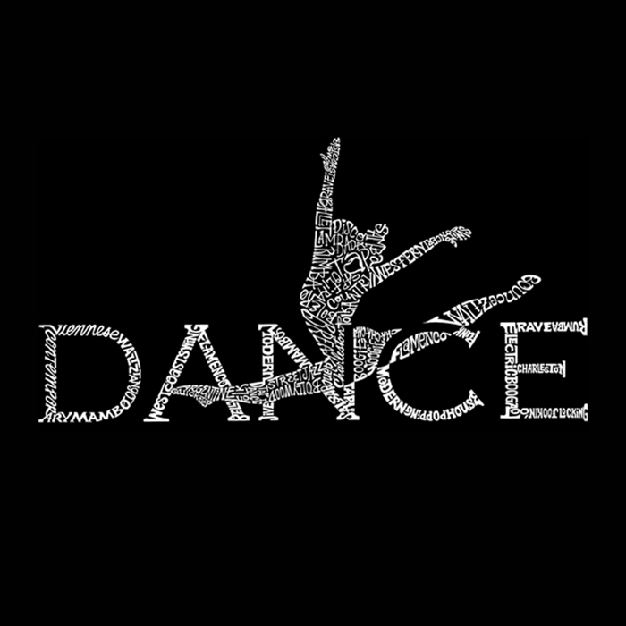 Men's Word Art T-shirt - Dancer