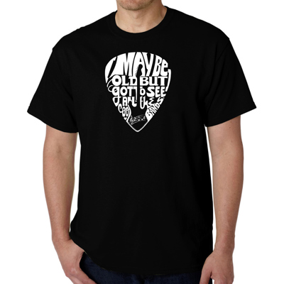 Men's Word Art T-shirt - Guitar Pick