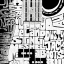 Mens Word Art T-shirt - Bass Guitar