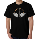 Black XXXXL Country Female Singers - Mens Word Art T-Shirt