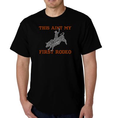 Men's Word Art T-shirt - This Aint My First Rodeo