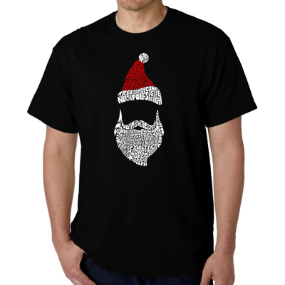 Mens Word Art T-shirt - Santa Claus