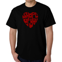  Men's Word Art T-shirt - Shape of You