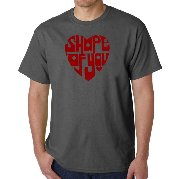 Men's Word Art T-shirt - Shape of You