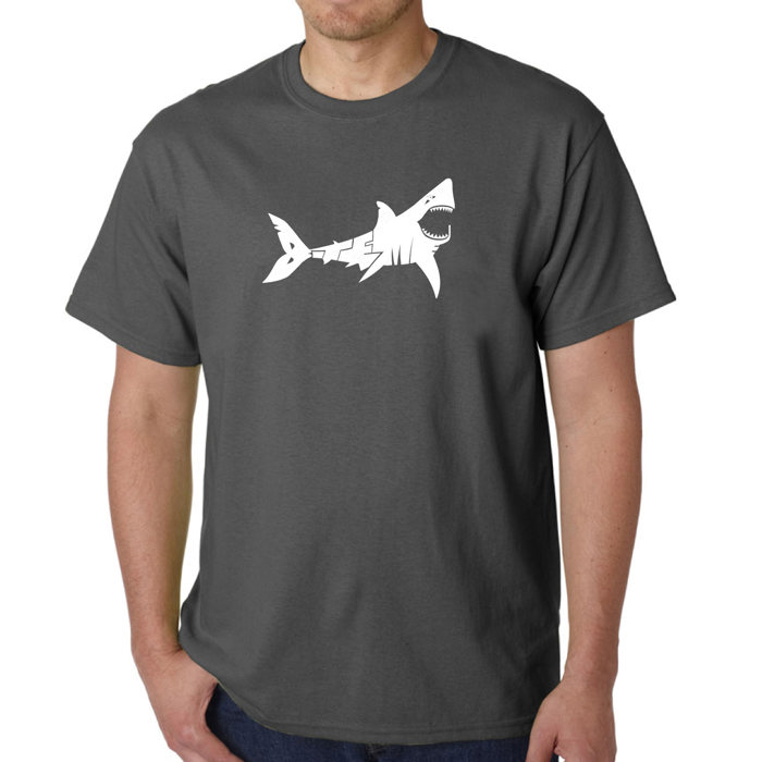 Mens Word Art T-shirt - BITE ME