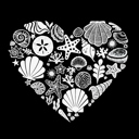  Sea Shells - Men's Word Art T-Shirt