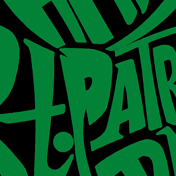 Mens Word Art T-shirt - St. Patrick's Day Shamrock