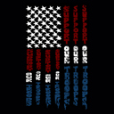  Mens Word Art T-shirt - Support our Troops