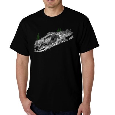 Mens Word Art T-shirt - Ski