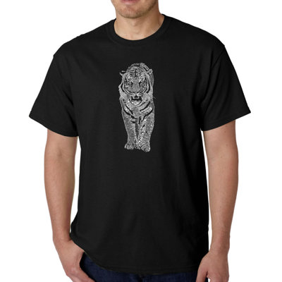 Mens Word Art T-shirt - TIGER