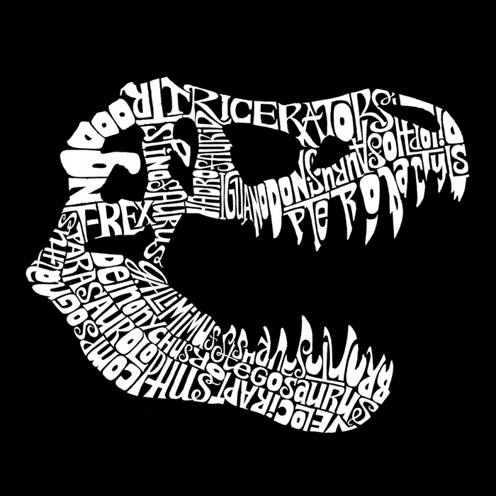 Men's Word Art T-shirt - TREX
