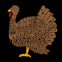  Thanksgiving - Men's Word Art T-Shirt
