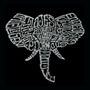  Men's Word Art T-shirt - Tusks