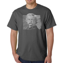 Gray XL Men's Word Art T-shirt - Mark Twain