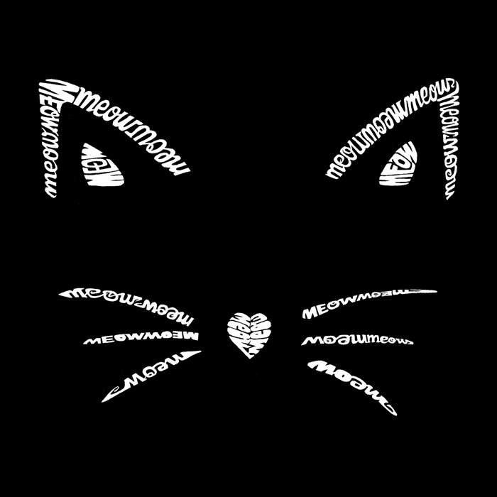 Men's Word Art T-shirt - Whiskers