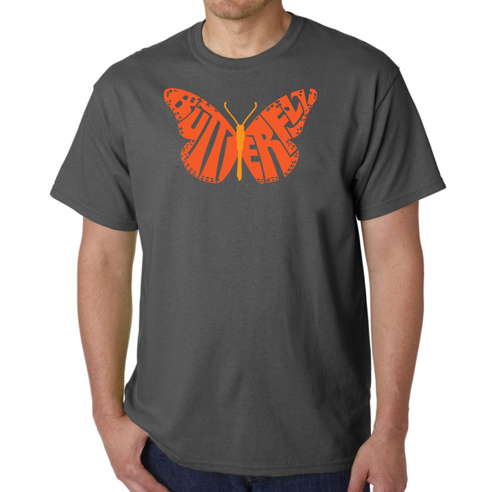 Butterfly - Mens Word Art T-Shirt