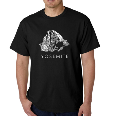 Mens Word Art T-shirt - Yosemite