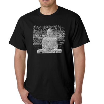 Mens Word Art T-shirt - Zen Buddha