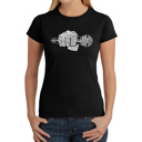 Black XL 90's Rappers - Women's Word Art T-Shirt