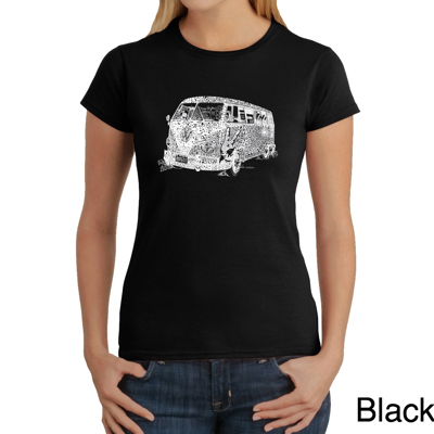 Women's Word Art T-Shirt - THE 70'S