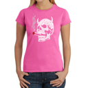  7 Deadly Sins Skull - Women's Word Art T-Shirt