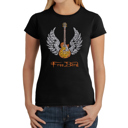  Women's Word Art T-Shirt - LYRICS TO FREEBIRD