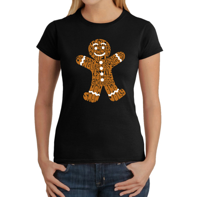 Gingerbread - Women's Word Art T-Shirt