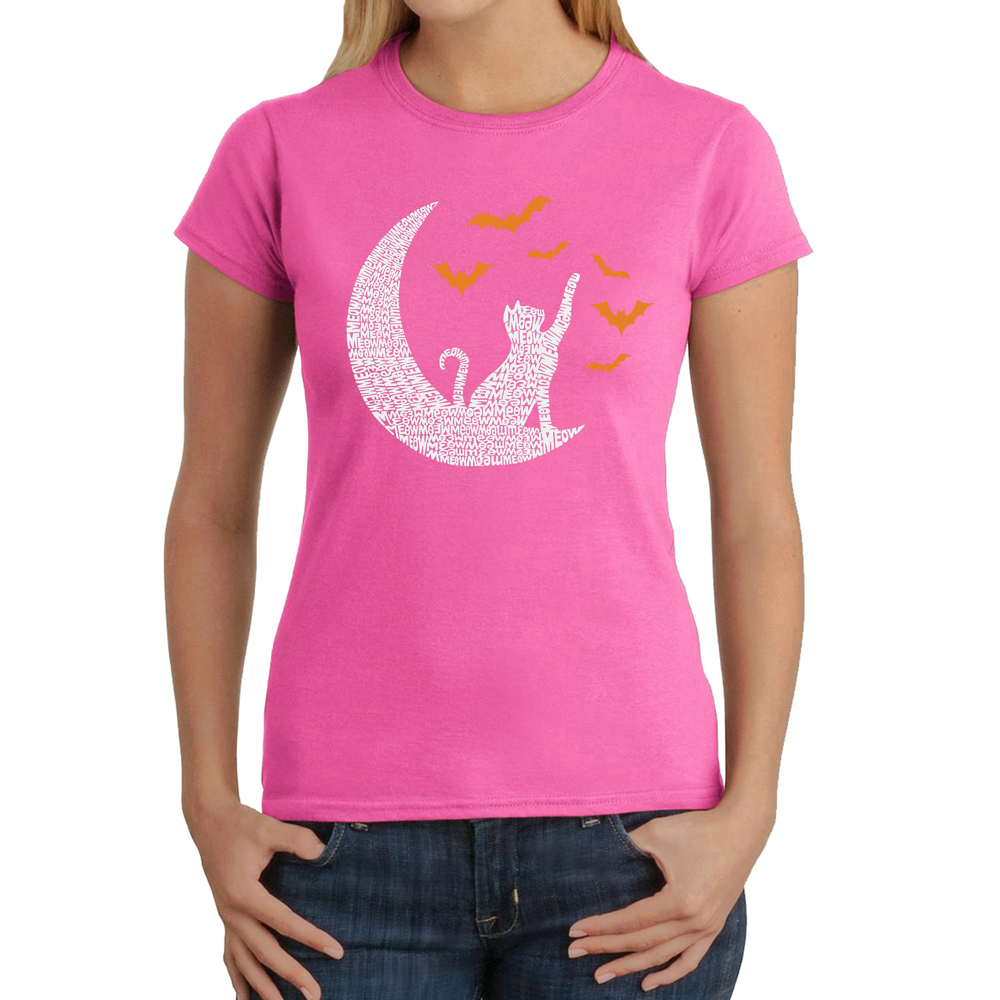 Lunar Bats - Women's Word Art T-Shirt