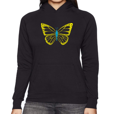 Butterfly - Women's Word Art Hooded Sweatshirt