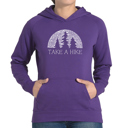 Purple XXXL Nature Lover - Women's Word Art Hooded Sweatshirt