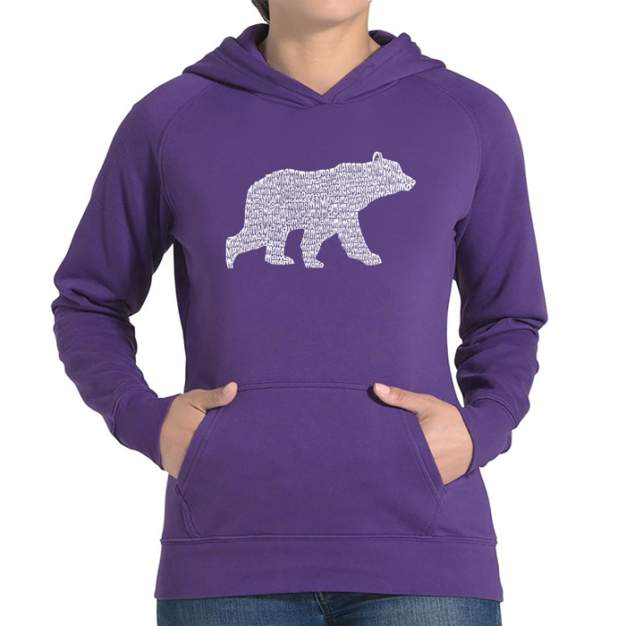 Mama Bear - Women's Word Art Hooded Sweatshirt