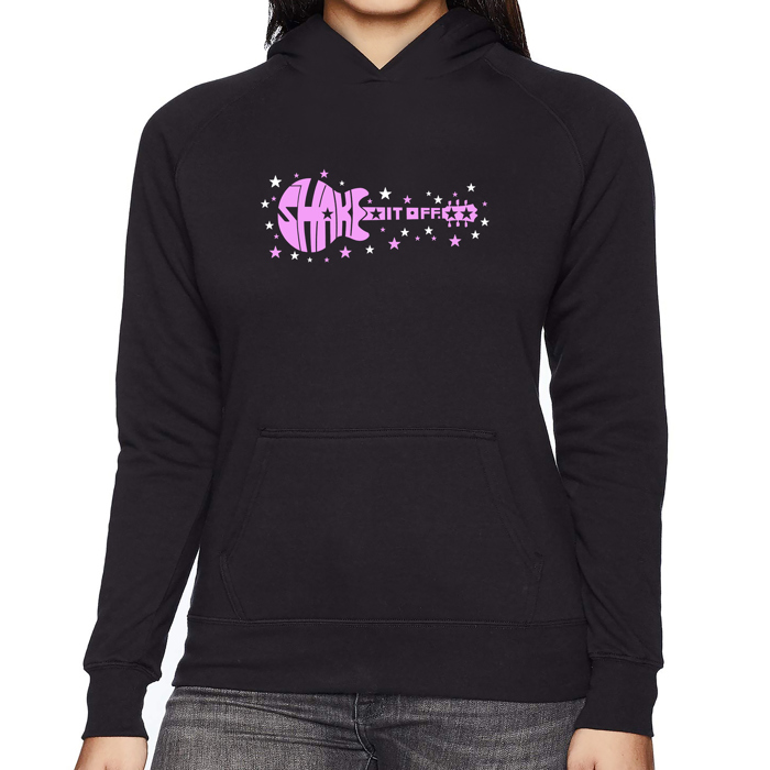 Shake it Off - Women's Word Art Hooded Sweatshirt