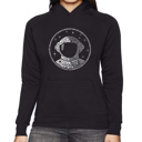 Black XL I Need My Space Astronaut - Women's Word Art Hooded Sweatshirt