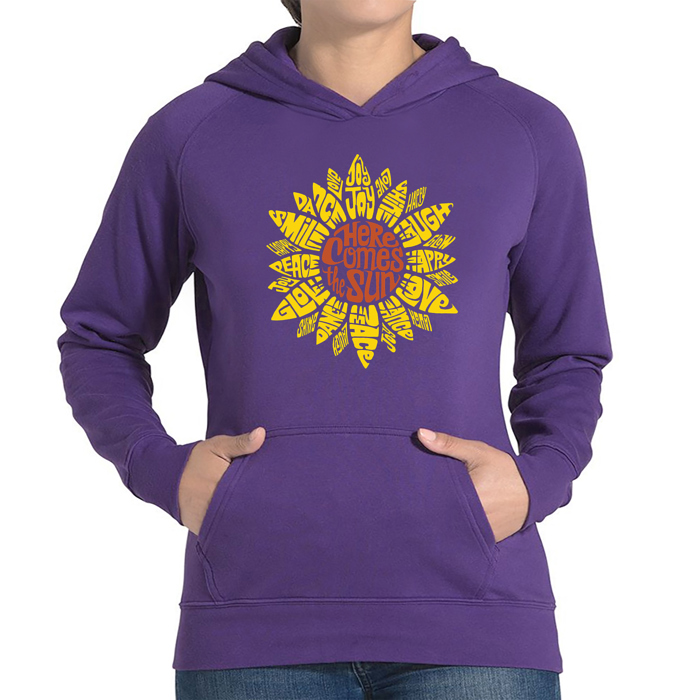Sunflower - Women's Word Art Hooded Sweatshirt